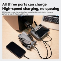 Chargeur rapide GaN LKTOP 67W universel pour drone, téléphone, hub de charge