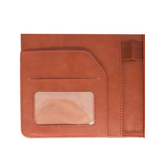 Vendita calda su misura di stampa a caldo Logo Guest Check Presenter in pelle a buon mercato all'ingrosso ristorante cartella fattura, titolare della fattura - Product Image 2