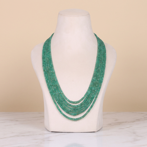 Collar de cuentas de esmeralda natural de alta calidad - Product Image 1