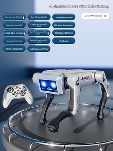 Perro Robot Eléctrico de Simulación con IA, Juguete de Nuevo Modelo para Niños, Control por Voz, Programación Inteligente, Reloj de Escritorio - Product Image 3