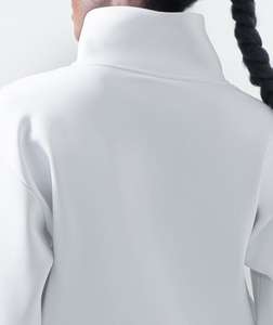 <span class=keywords><strong>Felpa</strong></span> Invernale Sportiva <span class=keywords><strong>Senza</strong></span> <span class=keywords><strong>Cappuccio</strong></span> <span class=keywords><strong>con</strong></span> Zip 2/3, Collo Alto, Maniche Lunghe, Personalizzabile - Product Image 5