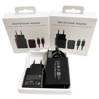 Adaptateur secteur super rapide certifié CE 45W EP-T4510 PD, câble Type C 5A 1,8 m, chargeur mural pour Samsung S23 S24