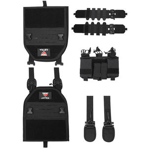 Porte-plaques tactique multifonctionnel à dégagement rapide avec système Molle en nylon 1000D - Product Image 4