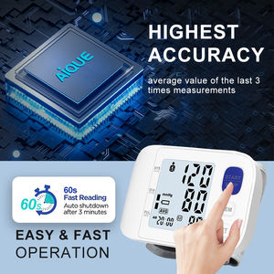 सर्वश्रेष्ठ सटीक ध्वनि समारोह हृदय गति बीपीपी क्यूफ़ एम्बुलेटरी कलाई रक्तचाप मॉनिटर छात्र डिजिटल स्फिगमोमोमीटर - Product Image 3