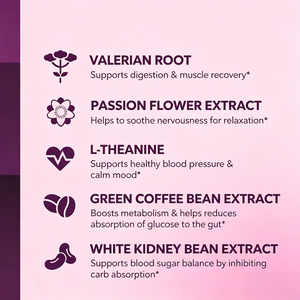 แคปซูล OEM ODM สำหรับผู้หญิง ช่วยฟื้นฟูร่างกาย 60 เม็ด ผสมถั่วขาว เมล็ดกาแฟเขียว แอล-ธีอะนีน เมลาโทนิน อาหารเสริม - Product Image 4