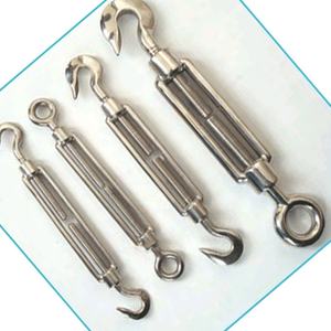 Tendeur de câble en acier inoxydable 304 316, type crochet à anneau ouvert, corps ouvert, M6 M8 M10 M12 M14 M16 M18 M20 M24 - Product Image 6