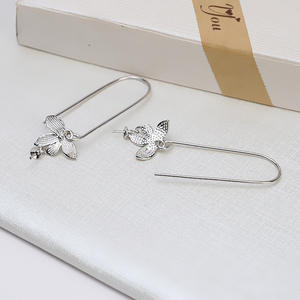 ชุดอุปกรณ์ทำเครื่องประดับมุกเงินแท้ S925 พร้อมจี้รูปหัวใจ สร้อยคอ ต่างหู หมุดติดผม และแหวนถอดได้ 1389 - Product Image 3