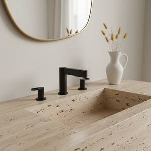 Robinet de lavabo en laiton à 3 trous et double poignée pour le développement <span class=keywords><strong>immobilier</strong></span> au Bahreïn, <span class=keywords><strong>achat</strong></span> en gros, direct usine - Product Image 2