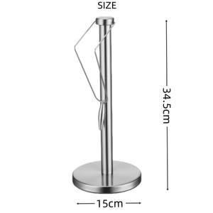 מעמד חדש למגבות נייר למטבח ולחדר אמבטיה, מתקן לגליל מגבות, התקנה קלה, מתלה למגבות נייר - Product Image 2