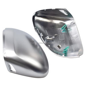 Cubierta de Espejo para Coche <span class=keywords><strong>VW</strong></span> <span class=keywords><strong>Passat</strong></span> B8 <span class=keywords><strong>CC</strong></span> Arteon <span class=keywords><strong>R</strong></span> <span class=keywords><strong>Line</strong></span> Cromo Mate Plateado, Carcasa Protectora para Espejo Retrovisor, Estilo de Coche - Product Image 4