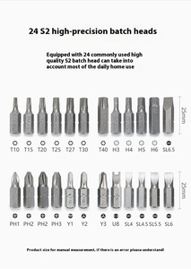 Juego de destornilladores de mano multifunción OEM personalizados MSD para el hogar, adaptador de broca hexagonal, funda de enchufe, embalaje de estuche rígido de 3 años - Product Image 4