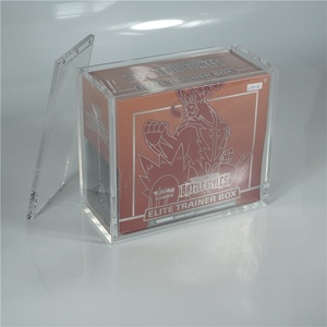 กล่องอะคริลิคใสอย่างดี หนา 10 มม. ดีไซน์พิเศษ สำหรับใส่การ์ดโปเกมอน รุ่น Elite Training Box พร้อมแม่เหล็กแรงสูง - Product Image 2