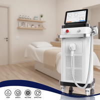 Équipement de beauté professionnel multifonctionnel, machine d'épilation au laser diode 1200W 1000W 755nm 808nm 1064nm pour usage commercial