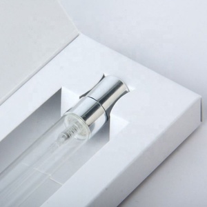 10ml Perfume Spray Bottle With Paper <b>Box</b> Packing White Card Paper <b>Black</b> Card Paper Glass Perfume Bottle - Product Image 3