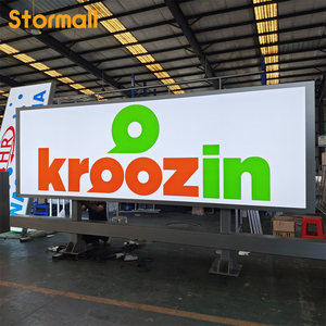 Pylône publicitaire LED extérieur IP65 personnalisé pour station-service avec affichage des prix du carburant et signalisation directionnelle - Product Image 5