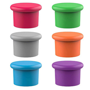 Tapón de Silicona para Botellas de Vino, Reutilizable, de Grado Alimenticio, para Mantener la Frescura del Vino Tinto y la Cerveza, Multicolor, Venta al Por Mayor - Product Image 5