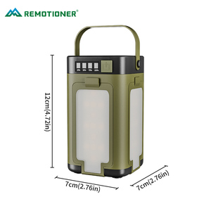 Foldable <strong>Camping</strong> <strong>Light</strong> Power Bank <strong>Rechargeable</strong> Lantern Waterproof Portable Flashlight LED Tent <strong>Light</strong> for <strong>Camping</strong> Hiking - Product Image 3