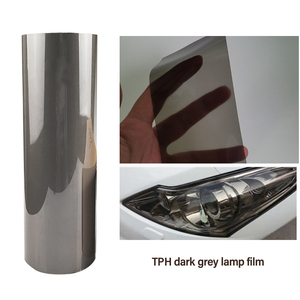 Gris oscuro PPF 6.5mil TPH película de tinte de faro Anti pequeños arañazos proteger película de faro película de luz de lámpara de coche - Product Image 3