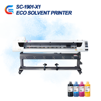 Impresora de Inyección de Tinta Eco-Solvente Senchro de Alta Calidad, 4 Colores CMYK, Flex Egg, Cabezal de Impresión I3200/XP600, 1.8m, Térmica, Alta Velocidad, 1440x2880