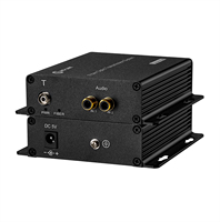 Transmetteur et récepteur à fibre audio RCA 2-CH Extension audio L/R Extension audio RCA