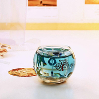 Creative Marine Style Design Duft kerzen Ocean Sea Shell Duft kerzen im Glas