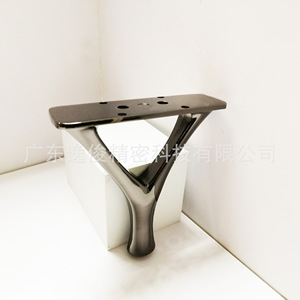 Pieds de meubles en forme de Y Yijun 691, peinture au graphite, robustes, modernes et minimalistes - Product Image 3