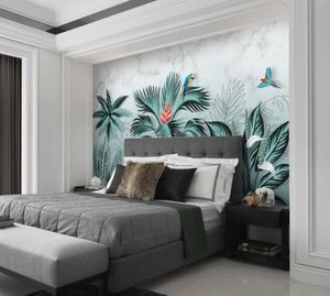 Indoor Decor Stampa Foresta Pluviale tropicale Pianta Digitale <span class=keywords><strong>Carta</strong></span> <span class=keywords><strong>Da</strong></span> <span class=keywords><strong>Parati</strong></span> Tessile - Product Image 4