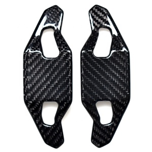 Extensión de Palanca de Cambios de Fibra de Carbono para Volante de Coche para <span class=keywords><strong>Audi</strong></span> A3 8V S3 <span class=keywords><strong>RS3</strong></span> A4 S4 <span class=keywords><strong>A5</strong></span> S5 RS4 B8 B9 A6 A7 TT R8 Q3 Q5 - Product Image 4