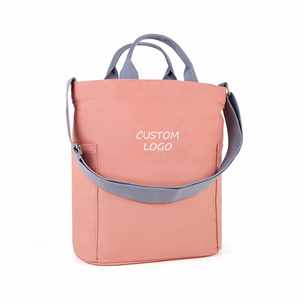 Sacs fourre-tout en coton pour femmes, sacs à bandoulière décontractés pour le travail, sacs à bandoulière personnalisés en toile pour femmes, vente en gros à prix réduit - Product Image 1
