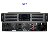 Amplificateur audio professionnel en métal à 2 canaux de la série MX 250W-1000W pour KTV