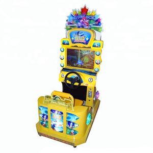Machine de jeu d'arcade de course automobile pour enfants à monnayeur, simulateur de jeu de course automobile d'arcade, console Sonic All Star Racing - Product Image 6