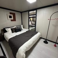 Conteneur extensible direct d'usine de 40 pieds Micro maison modulaire préfabriquée Maison pliable pour bureau ou hôtel