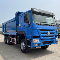 Camion benne Howo d'occasion, Sinotruk Howo 6x4, conduite à droite, camion benne remis à neuf