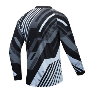 Maillot <span class=keywords><strong>de</strong></span> vélo <span class=keywords><strong>de</strong></span> montagne Vêtements <span class=keywords><strong>de</strong></span> sport d'<span class=keywords><strong>endurance</strong></span> pour hommes Vélo tout-terrain Chemise à manches longues respirante - Product Image 4