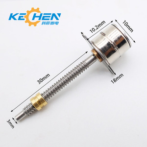 มอเตอร์สเต็ปเปอร์ขนาดเล็ก Kechen แบบ 2 เฟส ขนาด 10 มม. พร้อมแกนสกรู M3 ในตัว ได้รับการรับรองมาตรฐาน ROHS สำหรับอุปกรณ์ทางการแพทย์และอุปกรณ์บ้านอัจฉริยะ - Product Image 2