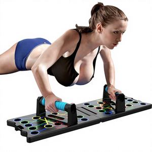 Tabla de Ejercicios Abdominales Plegable y Portátil, Antideslizante, Cómoda, para Entrenamiento Físico, con Barra para Flexiones - Product Image 5