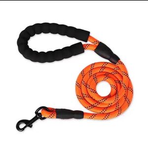<span class=keywords><strong>Laisse</strong></span> pour <span class=keywords><strong>chien</strong></span> en nylon tressé multicolore sur mesure OEM, robuste, anti-traction, avec poignée rembourrée en mousse, réfléchissante, pour la promenade des animaux - Product Image 5