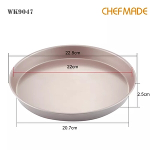 Non Bastone Champagne Oro 9 pollici Deep Dish <span class=keywords><strong>Pizza</strong></span> Pan - Product Image 2