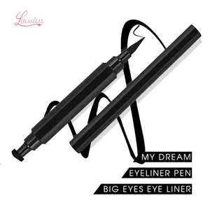 Best Selling Private Label Water Proof Cat Eye Liner Organic Korean Profesional Bulk Liquid Stamp Eyeliner