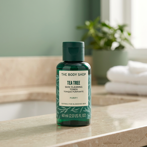 Tonique Purifiant à l'Arbre à Thé Body Shop 60ml, Liquide Antibactérien Purifiant avec Vitamine E pour Peaux à Imperfections, Matifiant - Product Image 3