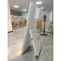 Miroir pliable 32 "LCD écran tactile Photobooth haute luminosité lumière LED DSLR caméra pour Festivals Selfie Flight Case