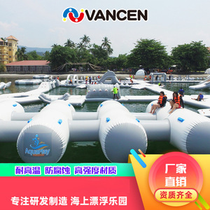 Parc aquatique gonflable, château flottant, équipement de jeux pour enfants, usage commercial extérieur, grande capacité, PVC - Product Image 5