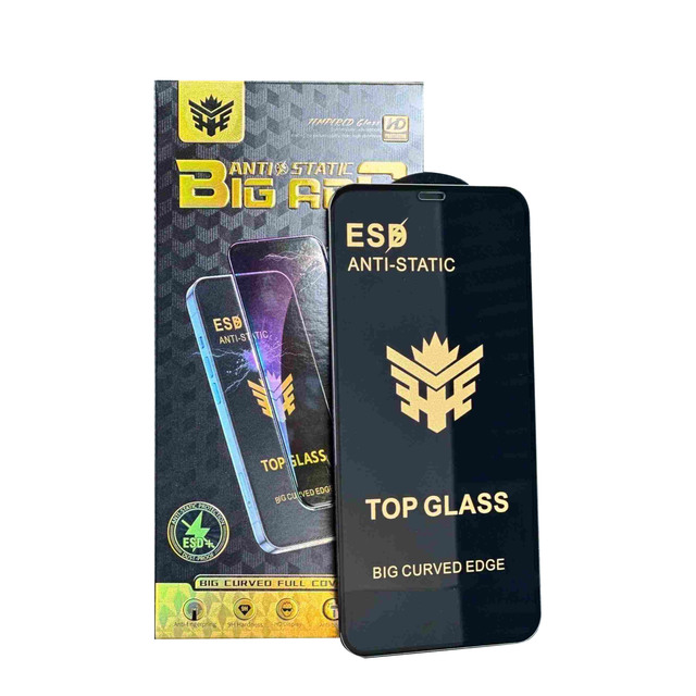 New Arrival Esd clear Screen Protector Anti Static Screen Protector Esd Anti-static 0.4mm 9h Esd Anti Static Tempered Glass