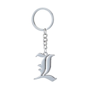 Portachiavi <span class=keywords><strong>Anime</strong></span> <span class=keywords><strong>Death</strong></span> <span class=keywords><strong>Note</strong></span> L in Lega di Zinco di Alta Qualità, Ciondolo a Forma di Quaderno Nero, Vendita all'Ingrosso - Product Image 5