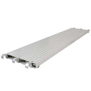 China Fabrikant Aluminium Steigers Walking Board Met Haak Catwalk Plank Vergrendeling Aluminium Bord Voor Steiger