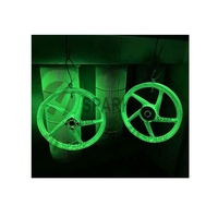 Revêtements en poudre fluorescente effet super chrome Rainbow Blue T034J : Or, Fumé, Gris, Bleu, Rouge, Rose, Violet, Cuivre