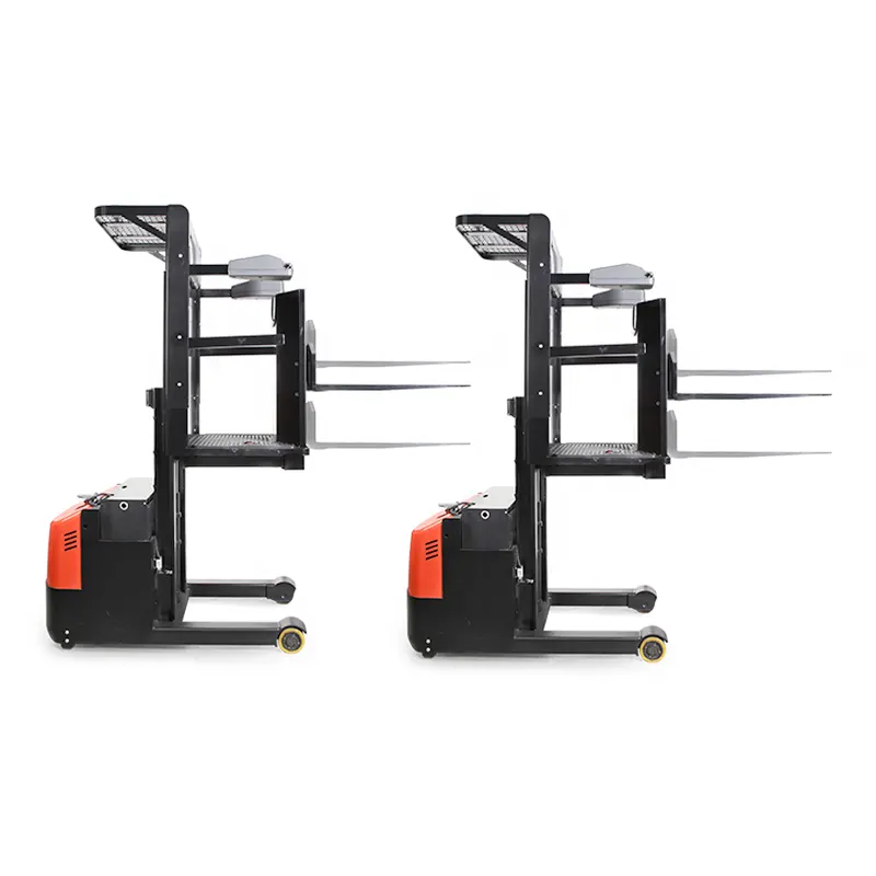 WELIFTRICH Hot sale 0.7ton 700kg order picker fork electronic forklift self-walking mini tractor electric
