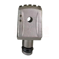 Dents plates BFZ72 Hautes  Fréquence de l'usure par brasage  Dents plates résistantes pour foreuse rotative, pour la construction de pieux par forage rotatif