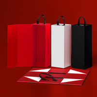 Caja de Regalo para Vino Premium Versátil, Caja Plegable para Vino Tinto, Disponible en Stock y para Venta al Por Mayor