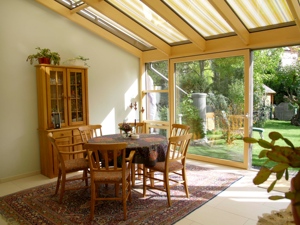 Modern Eco-Friendly Double Low-E Glazed Wooden Pyramid Glass <strong>House</strong> Thermal Break Hurricane Impact Aluminum Clad Residential - Product Image 4